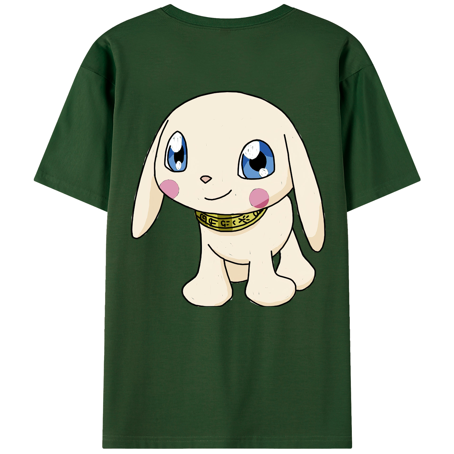 （画像用） Digimon デジタルモンスター/デジモン 綿100％半袖Tシャツ（背面プリント）